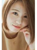 【男女問わず人気♪】ナチュラル☆切りっぱなしボブ☆