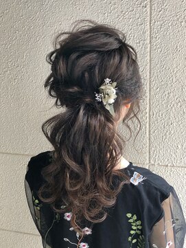 セットサロン ラビッシュポー(Setsalon RabichePow) ポニーテールアレンジ