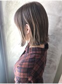切りっぱなしボブ