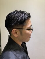 パティオンツー(PATIONN2)&nbsp;☆刈り上げワイルドツーブロックフェードカットアップバング☆
