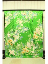 ルナクレセント (Luna crescent)&nbsp;振袖A-７ ￥11500～(着付料込み)　＊　成人式プラン　￥20000～