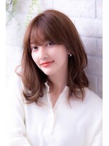 エルデ ナインズ ヘアー スタンド 川口店(elde 9's HAIR STAND)&nbsp;簡単スタイリング,フォギーベージュ,耳かけ[川口/川口駅]