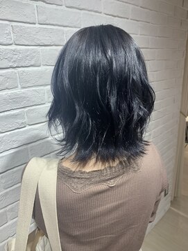 ヘア スパ ビューティー エールフォルム(HAIR SPA BEAUTY YELLFORME) ネイビーブルー