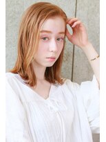 ラフィス ヘアー センス 広島袋町店(La fith hair SEnSE) 【La fith】 ナチュラルミディアムボブ