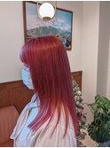【EIGHT new hair style】ロングピンク