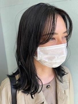 イマジン 川越(IMAGINE) 艶感×透明感20代30代ナチュラルブルーブラック美肌ブルーカラー