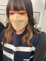 ゲーム 吉祥寺店(GAME)&nbsp;ダブルカラーベージュインナーカラーケアブリーチハイトーン韓国