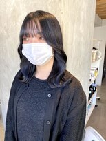 サクラ 岐阜(SAKURA) 韓国風艶髪！透明感ブルーブラックカラー　美容室　岐阜