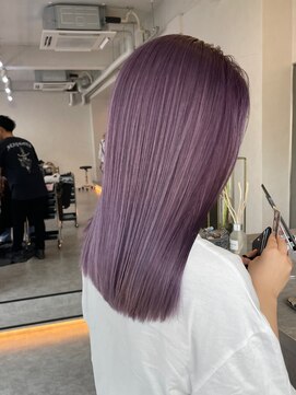 エデル(edel) 色落ちも綺麗なラベンダーグレージュ