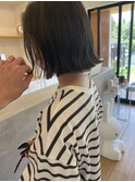 【mira】外ハネボブ × オリーブカラー