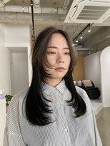 ウッド(uood) 【uood】ロングウルフと顔まわりデザインカラー