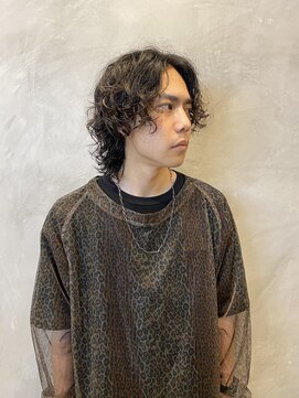 ワッツユアヘアストーリー(What’s your hair story) メンズウルフ/メンズパーマ/ウルフ/ウルフパーマ/スパイラル