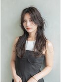 [arietta]サイドバングくびれグレージュ
