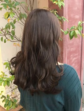 ボアップ(boappu) #イルミナカラー#ブリーチなし#赤み消し#オリーブベージュ