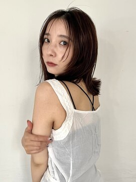 トレス(TRESS) 外ハネロブ!こっくりブラウンで大人可愛く♪