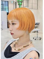 ディーン 栄店(DEAN)&nbsp;DEAN/オレンジカラー/ダブルカラーインナーカラーケアブリーチ