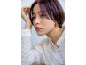★再来のお客様★カット+カラー+TOKIO6step Tr(超音波アイロン)¥22000