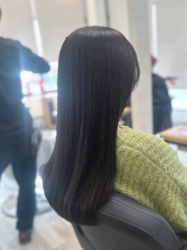 アトリエコア(Atelier Coa) 髪質改善トリートメントミルクティーベージュカラーくびれヘア