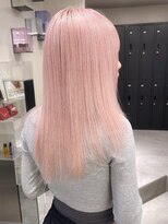 ベレーザ 渋谷(BELEZA)&nbsp;7170ベビーピンクハイライトグラデーション艶髪ハイトーンカラー