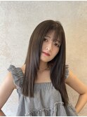 韓国風レイヤー×ストレートhair
