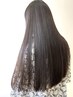 【梅雨時期はコレ！】髪質改善ストレート(カット込み)￥23.100→￥18480～