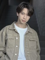 エムスラッシュ アヴェダ 自由が丘(M.SLASH AVEDA)&nbsp;アッシュオリーブ/デコ出し/ニュアンスパーマ/自由が丘