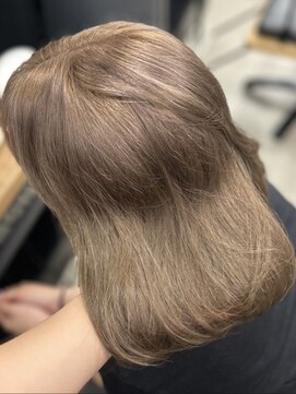 アイシー 表参道(ICY) ミルクティーベージュ【ブリーチダブルカラー】