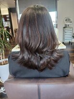 ライオンハート 長命ケ丘店(Lion Heart)&nbsp;ダークアッシュのレイヤーカット