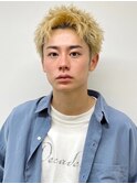 【Lond GULLMAN江村】スパイキーショート/ブリーチカラー