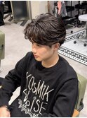 ニュアンスパーマスペインカールフェザーパーマメンズパーマ