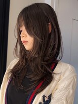 ジアン テラス(GIEN TERRASSE)&nbsp;レイヤーカット韓国ヘア韓国レイヤーハイレイヤー/岸本