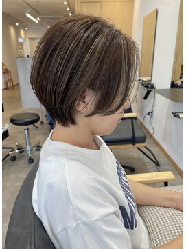 ソラ 京都桂川店(SORA.) 大人可愛い20代30代40代50代ショートレイヤーボブ◎