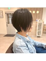 アグ ヘアー ナッツ 秦野店(Agu hair nuts)&nbsp;丸みショート/マロンベージュ/くびれショート/くすみベージュ