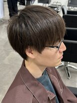 ヒュイル バイ ニアウ(Hwyl by Niau)&nbsp;メンズカットナチュラルマッシュショートネープ刈り上げなし