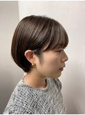2way｜耳かけショート｜大人マッシュショート