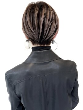 ジルブラン(JIL BLAN) 表参道ボブショートボブレイヤーボブグレージュハイライト白髪