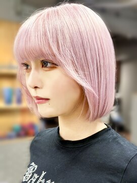 へアメイクワンプラス 四日市(HAIR MAKE ONEplus) 【艶感★シースルーバング】韓国ヘア20代30代ウェーブ巻き髪