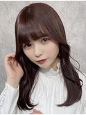 簡単スタイリング/小顔ヘア/ヘアセット/伸ばしかけヘア