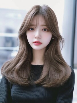 ジゼル 梅田(GiseL) S/ブリーチなしWカラー/グレージュ