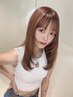 【平日限定☆学割U24】ロング料金なし！カット＋ブリーチ＋カラー＋髪質改善
