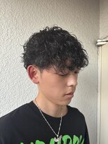 ツイストスパイラル【メンズ】【メンズパーマ】【西武新宿駅】