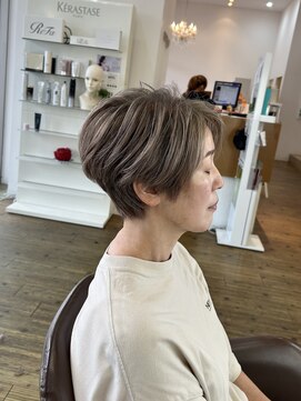 コワファースト 別府 40代50代　大人ショート/ショートボブ/ボブ/大分/別府