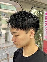 ニコ トウキョウ ロジック(nico TOKYO Logic)&nbsp;刈り上げアップバングスパイキーショートパーマスパイラルパーマ