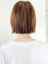 イチエ(ICHIE)&nbsp;上品な艶感で好印象を叶える切りっぱなしボブ