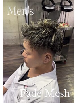 リミット ヘアー 明野店(Remit hair) フェードメッシュ