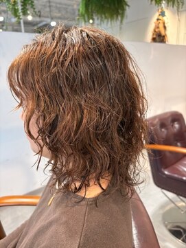 ウルフパーマ/ミディアムウルフ