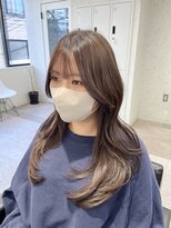 アデプト 北千住店(adept)&nbsp;【adept北千住エリ】ロングレイヤー×透明感アッシュグレージュ