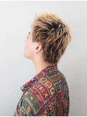 メンズスパイキーショート