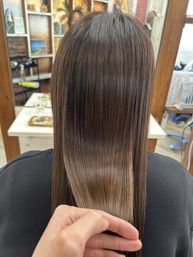 ヘアリゾート リノ(Hair resort Lino) 髪質改善縮毛矯正『髪にドラマを』