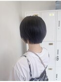 丸みショートボブ